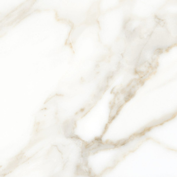 Керамогранит 1.6 м² Global Tile Calacatta Gold, 400х400х8 мм, белый