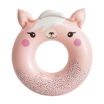 Круг для плавания «Милые зверята», 84 (91) см х 76 см, от 8 лет, до 40 кг, 59266NP, цвет микс