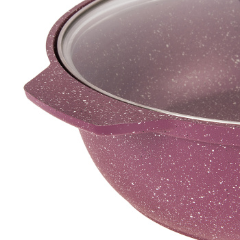 Кастрюля алюм. литая а/приг. Kukmara "Trendy style" Mystery "жаровня" 3,0л Ст.кр. ж31tsm *1/5