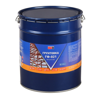 Грунтовка 20 кг BROZEX ГФ-021, серая
