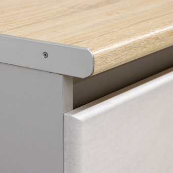 Шкаф напольный 600х850х600 мм BROZEX-WOOD NordWind, с тремя ящиками