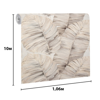 Обои флиз. "Эрисманн" Bali (беж.) 60841-04 10.05х1.06м *6