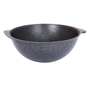 Казан алюм.а/приг.литой Kukmara "Granit ultra" blue 7,0л Мет.кр., d дна120мм кгг75а (Кукмор) *1/2