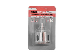 Коронка по стеклу/керамика   8мм алмазная (5шт) (KAC008052305) Novocraft *1/100