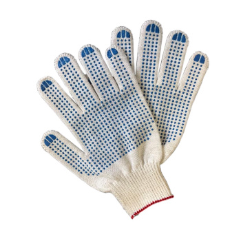 Перчатки ХБ с ПВХ точ 10кл (3 нити) 29гр белгол