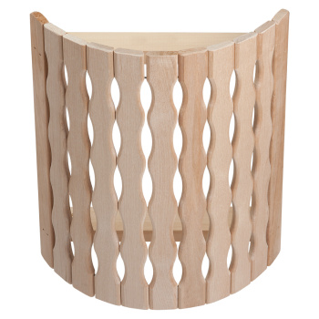 Абажур «Косичка» угловой, липа,27*11*31 см "Банные штучки"/3