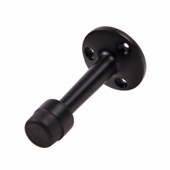 Упор дверной Code Deco DS-0018, черный матовый Упор дверной Code Deco DS-0018, черный матовый