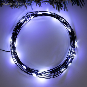 Гирлянда Нить 5 м 50LED белый 2 режима черная нить роса IP20 AAх3 (нет в комплекте) 5198323 *1/200 Гирлянда Нить 5 м 50LED белый 2 режима черная нить роса IP20 AAх3 (нет в комплекте) 5198323 *1/200