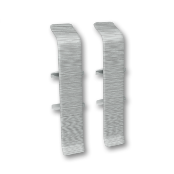 Соединитель IDEAL Deconika, 70 мм, 186 алюминий, 2 шт.