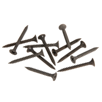 Саморез по металлу 3.5х35 мм BROZEX, частая резьба, фосфатированные