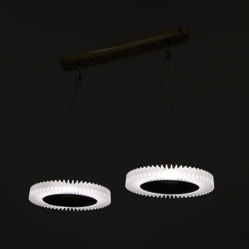 Люстра S2124/2 GD LED 3000К-6500К (l=460, d=200, h=800) б/пульта  VERNER LIGHTING *1