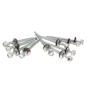 Саморезы кровельные BROZEX пакет 4,8*60 (10шт) *10/100