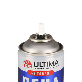Пена монтажная бытовая 340 мл ULTIMA, всесезонная