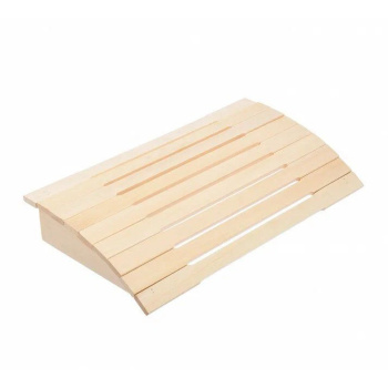 Подголовник липовый, мягкий, большой, 60х35х10 "Банные штучки" в кор. /6