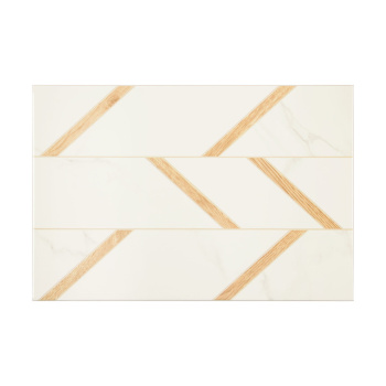 Плитка 40х27 см настенная 1.08 м² Global Tile Vega, белый, геометрия Плитка 40х27 см настенная 1.08 м² Global Tile Vega, белый, геометрия