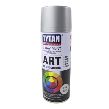 Эмаль-аэрозоль 520 мл TYTAN Professional, RAL 9006 металлик Эмаль-аэрозоль 520 мл TYTAN Professional, RAL 9006 металлик