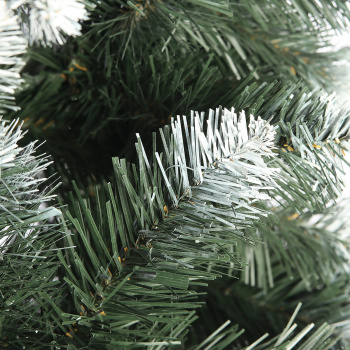 Елка искусственная Елки от Мишки «Белоснежная королева» Премиум, 220 см, ПВХ, зеленый с инеем