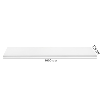 Подоконник ПВХ, 150х1500 мм, белый Подоконник ПВХ, 150х1500 мм, белый