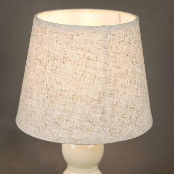 Лампа настольная 22016-0.7-01ZT (керамика+абажур) *1/36