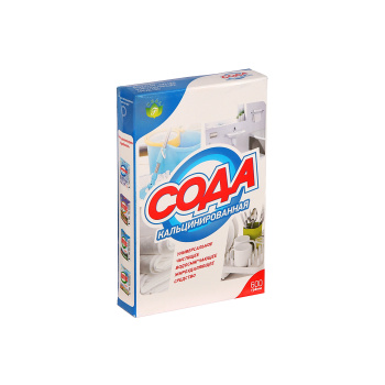 Сода кальцинированная коробка 600г *24