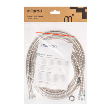 Шланг для душа Accoona А391, усиленный, 1.5 м, нержавеющая сталь