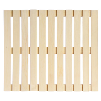 Решетка на пол 60х70 см для бани и сауны (липа) "Банные штучки"/5