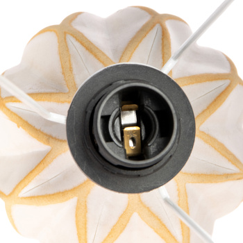 Лампа настольная 01536-0.7-01 Е14 60Вт (керамика+абажур) *1