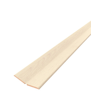 Уголок МДФ 2600 мм Союз, 28х28 мм, дуб альпийский, складной