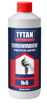 Очиститель для ПВХ TYTAN Professional EUROWINDOW №5, 950 мл