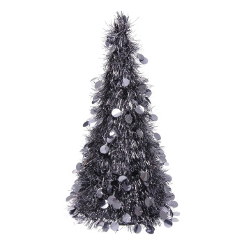 Елка декоративная TINSEL "Изящный блеск" 50 см, Графит