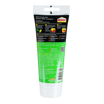 Жидкие гвозди 250 г Момент Монтаж ФИКС Универсал, белый