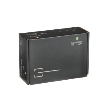 Ручки раздельная Code Deco Slim H-30118-A, черный матовый Ручки раздельная Code Deco Slim H-30118-A, черный матовый