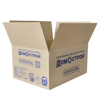 Коробка из гофрокартона ДомоСтрой, 400х300х200 мм