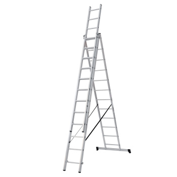 Лестница многофункциональная складная алюм. 3х12ступ.,общ.дл.7,87м,max н.150кгNV1230 1230312 "НВ" *1 Лестница многофункциональная складная алюм. 3х12ступ.,общ.дл.7,87м,max н.150кгNV1230 1230312 "НВ" *1