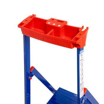 Стремянка стальная 6 ступеней, выс.верхн. пл.1,3м, опоры с перемычкой-д/рыхл.поверхн. СМ6+ "Ника" *1 Стремянка стальная 6 ступеней, выс.верхн. пл.1,3м, опоры с перемычкой-д/рыхл.поверхн. СМ6+ "Ника" *1