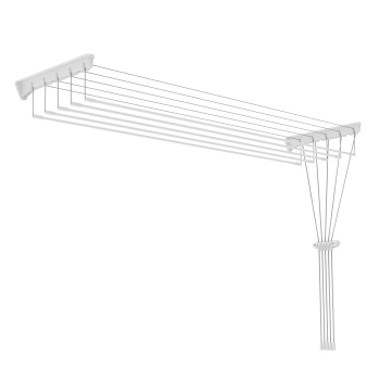 Сушилка для белья потол./настенная "Лиана" 5-рядн.,шир.1,8м,дл.суш.пол.9м Бел. СБЛ1,8 *1