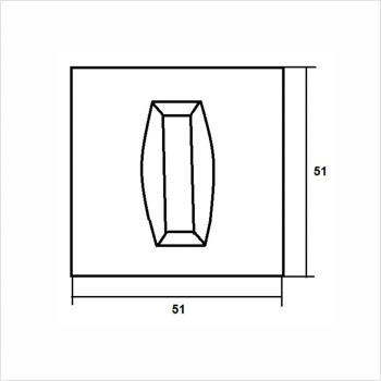 Фиксатор ГРАФИТ "А11"серия 03 slim 204906 TRODOS *1/24