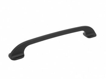 Ручка мебельная 160 мм Палладиум Assistente МАТОВЫЙ ЧЕРНЫЙ*1