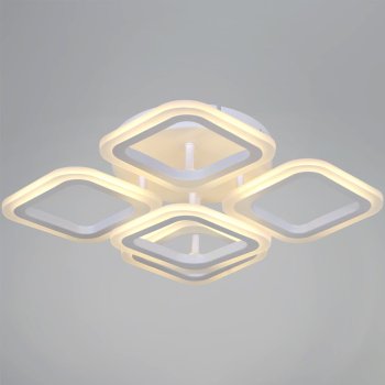 Люстра 05104-0.3-4+1 WH LED 3000-6000К  S=16м2  *1