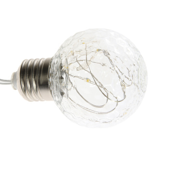 Гирлянда «Нить» Luazon Lighting, 3 м, 8 режимов, теплый белый, лампочки шары, 80 LED, IP20, 220 В Гирлянда «Нить» Luazon Lighting, 3 м, 8 режимов, теплый белый, лампочки шары, 80 LED, IP20, 220 В