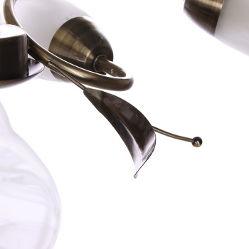 Люстра Verner Lighting А1193/4, 40 Вт, Е14, 4 лампы, античная бронза