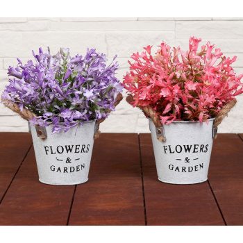 Бонсай в горшке "Садовый рай" колокольчики 11*20 см микс  4142818