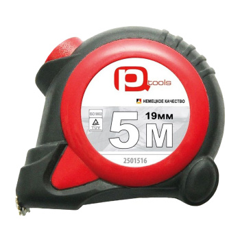 Рулетка 3м х16мм резино-пластик.корп. стальная лента автостоп магнит арт.2501515 Toolberg *1/12/180