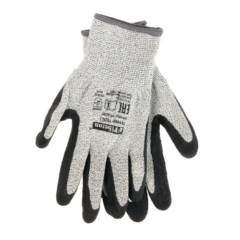 Перчатки рабочие полиэстер, со стекловол с текстурир латекс покр р-р10(XL) PSV039P "Fiberon"*1/12/60 Перчатки рабочие полиэстер, со стекловол с текстурир латекс покр р-р10(XL) PSV039P "Fiberon"*1/12/60