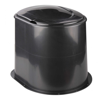 Туалет дачный (унитаз) пластм. темный М6356 (ЗПИ "Альтернатива") *1/5