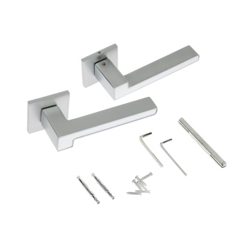 Ручка раздельная ХРОМ матовый/БЕЛЫЙ Slim H-30120-A-CRS/W Code Deco *1/18 Ручка раздельная ХРОМ матовый/БЕЛЫЙ Slim H-30120-A-CRS/W Code Deco *1/18