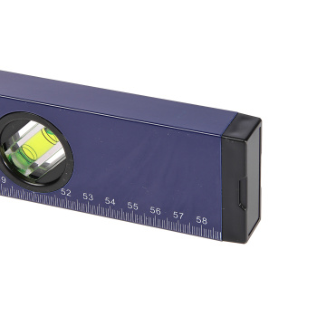 Уровень 60см коробчатый алюминиевый 2колбы+1поворотная линейка арт.2503106 Toolberg *1/50