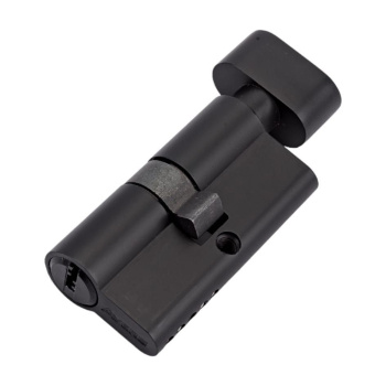 Механизм врезной 60(30/30) черный ключ/вертушка ZM Avers *1/12/72