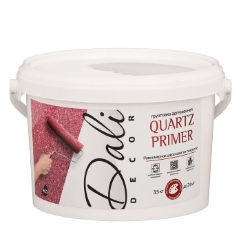 Грунтовка DALI-DECOR Quartz Primer, 3.5 кг