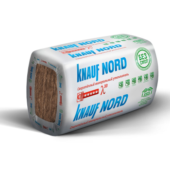 Утеплитель ТеплоKNAUF NORD Aguastatik TS 033, 100 мм, 6 плит, 4.5 м² Утеплитель ТеплоKNAUF NORD Aguastatik TS 033, 100 мм, 6 плит, 4.5 м²